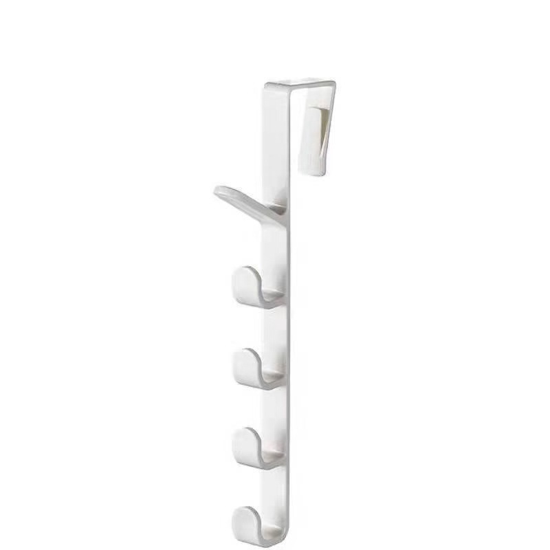 Plastic Clothes/Bag/Purse Holder, Over The Door Storage Hanger, No-Drill Bedroom Organization Hooks