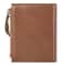 Mens Vintage RFID Genuine Cow Leather Wallet Zipper Closure 1