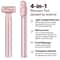 Facial Wand with EMS Microcurrent, Red Light Therapy, Neck Massager for Skin Care and Wrinkle Reduction