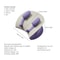 NEW Neck Cervical Massage Pillow Rechargeable, 6D Ergonomic Neck and Shoulder Massager, Knead Waist Leg Trapezius Massag