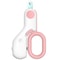 Professional Pet Claw Trimmer with Safety Lock, LED Light Cat Dog Nail Clipper Cutter, Puppy Kitten Grooming Tool Kit