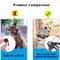 Adjustable Cat AirTag Holder Collar Reflective Strips Breakaway Waterproof Pet Air Tag Case Kitten 3