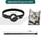Adjustable Cat AirTag Holder Collar Reflective Strips Breakaway Waterproof Pet Air Tag Case Kitten 4