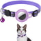 Adjustable Cat AirTag Holder Collar Reflective Strips Breakaway Waterproof Pet Air Tag Case Kitten 10