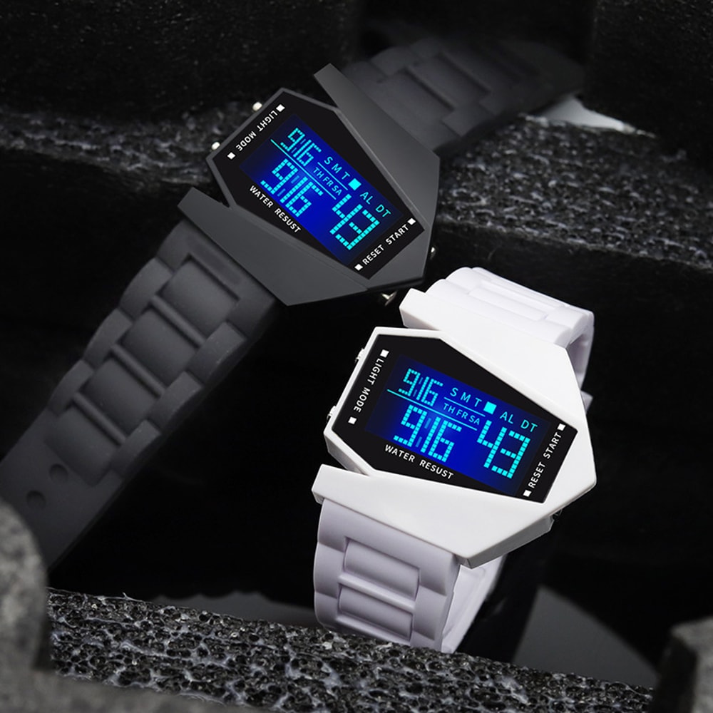 Multifunction Alarm Clock Sports Watch New Creative Digital Watches For Kids 2