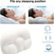 Cloud Pillow Nap Pillow Medium Soft Neck Support Pillow Portable Egg Shaped Pillow 3