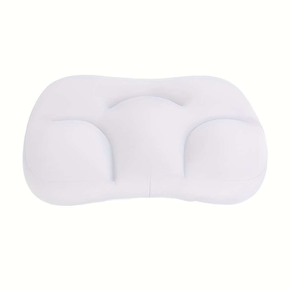 Cloud Pillow Nap Pillow Medium Soft Neck Support Pillow Portable Egg Shaped Pillow 5