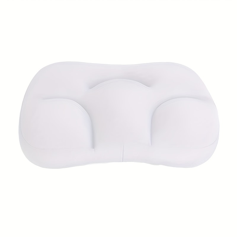 Cloud Pillow Nap Pillow Medium Soft Neck Support Pillow Portable Egg Shaped Pillow 5