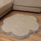 Cute Cat Paw Design Carpet, Soft Long Plush Decorative Floor Mat for Living Room, Bedroom Home Decor