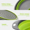 Collapsible Kitchen Strainer Gadget For Washing Draining Storing Produce MultiUse Silicone Colande 2