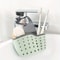 Adjustable Double Sink Draining Hanging Bag, Press Faucet Shelf, Sponge Double Basket, Storage Kitchen Organizer