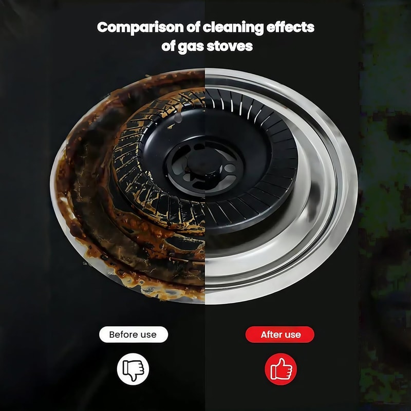 Ultimate 2-in-1 Scraper Tool with Brush, Christmas Sticker Remover & Range Hood Grease Cleaner