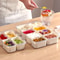 Snack Platter With Lid Stackable Fruit And Vegetable Snack Box With Handle 8 Detachable Small Boxes 1