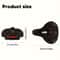 Comfortable ShockAbsorbing Big Butt Bike Saddle Hollow Breathable Design With Safety Warning For MT 2