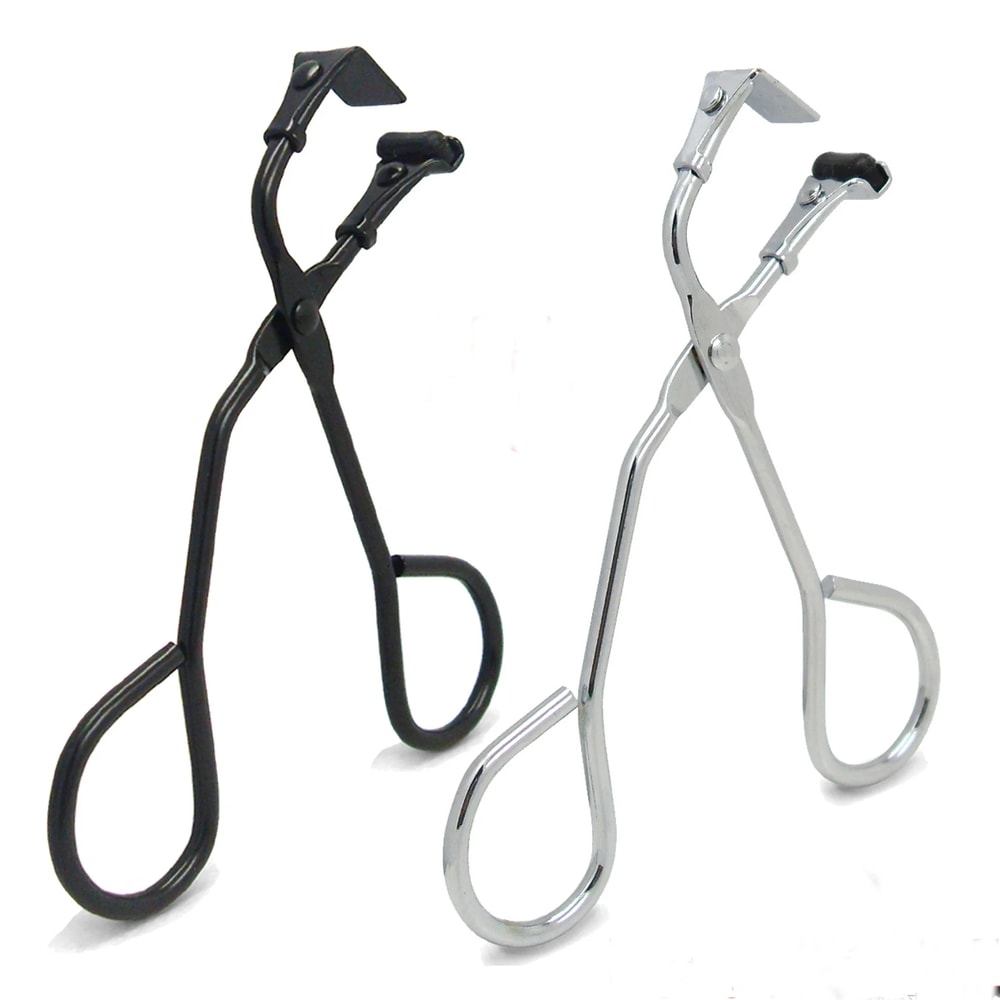 Mini Eyelash Curler Makeup Tool, Stainless Steel Cosmetic Clip for Natural Lash Curling