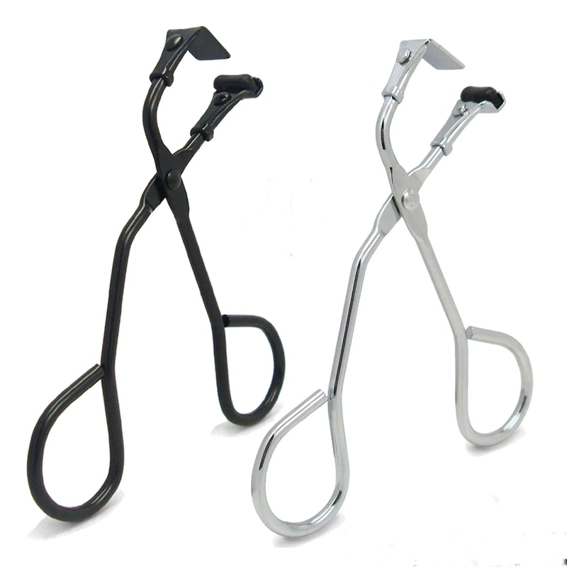 Mini Eyelash Curler Makeup Tool, Stainless Steel Cosmetic Clip for Natural Lash Curling