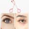 Mini Eyelash Curler Makeup Tool, Stainless Steel Cosmetic Clip for Natural Lash Curling