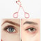 Mini Eyelash Curler Makeup Tool, Stainless Steel Cosmetic Clip for Natural Lash Curling