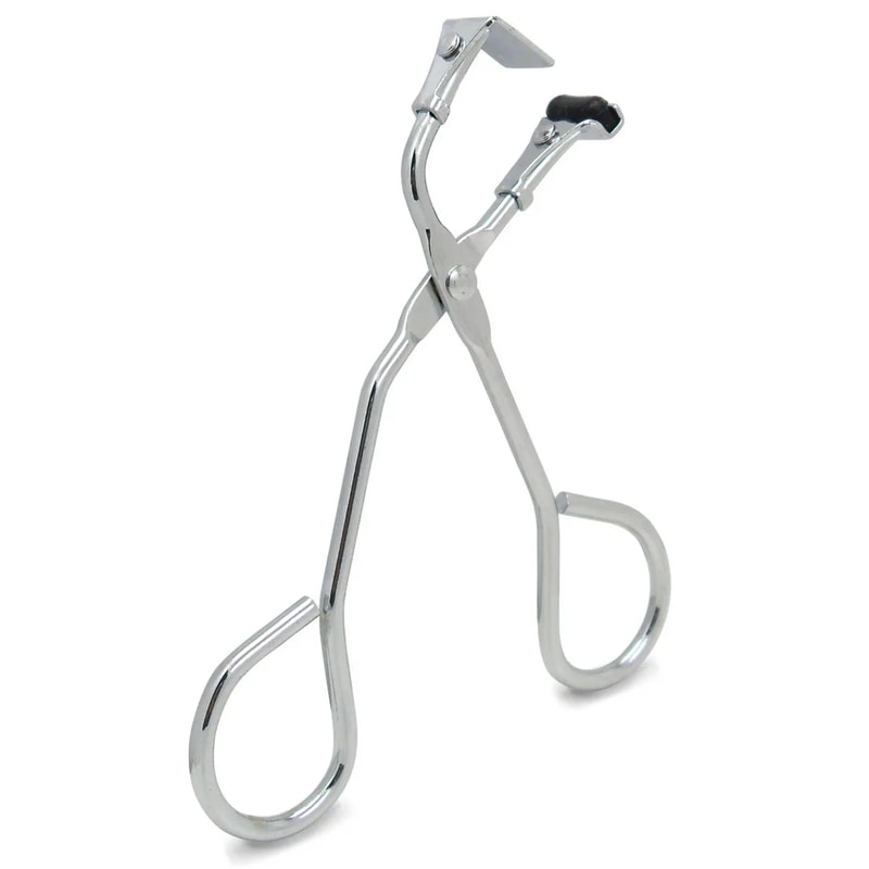 Mini Eyelash Curler Makeup Tool, Stainless Steel Cosmetic Clip for Natural Lash Curling