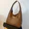 Simple, Portable Handbag, Trendy Retro Shoulder Bag with Large Capacity