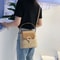 Korean Version Beach Vacation Woven Women's Bag, Fashion Handheld Crossbody Bucket Bag, Versatile Trendy Tote
