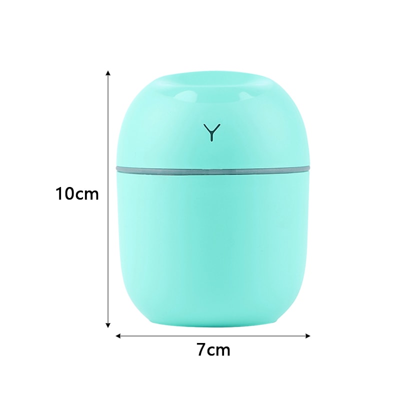 Mini Humidifier Car Purifier, Silent Multifunctional Air Purifier for Home and Car Use