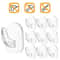 Loadbearing Adhesive Hooks Transparent Mini Small Hooks Multifunctional Kitchen Waterproof Hooks Wi 0