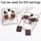 Flatback Resin Chocolate Cake Cabochon, Miniature DIY Food Ornament for Jewelry, Phone Cases