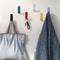 Colorful Sticky Hooks Without Punching, Perfect for Kitchen, Bathroom and Dormitory Use