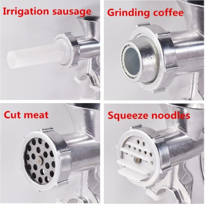 Metal Meat Poultry Grinder Multifunctional Manual Mincer And Sausage Tool For Kitchen Household Me 3