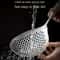 Wood Handle Stainless Steel Strainer Cooking Colander Sieve Pepper Seasoning Filter Scoop Utensils 2