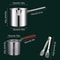 Stainless Steel Fryer Set Japanese Deep Oilsaving Cooking Tools Tempura Basket 4
