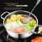 Honeycomb Nonstick Wok Stainless Steel Frying Pan With Double Ears For Induction Cooker Food Grade 3