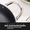 Honeycomb Nonstick Wok Stainless Steel Frying Pan With Double Ears For Induction Cooker Food Grade 4
