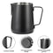 Espresso Steaming Milk Frothing Cup, Stainless Steel Coffee Pour Over Kettle