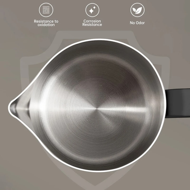 Espresso Steaming Milk Frothing Cup, Stainless Steel Coffee Pour Over Kettle