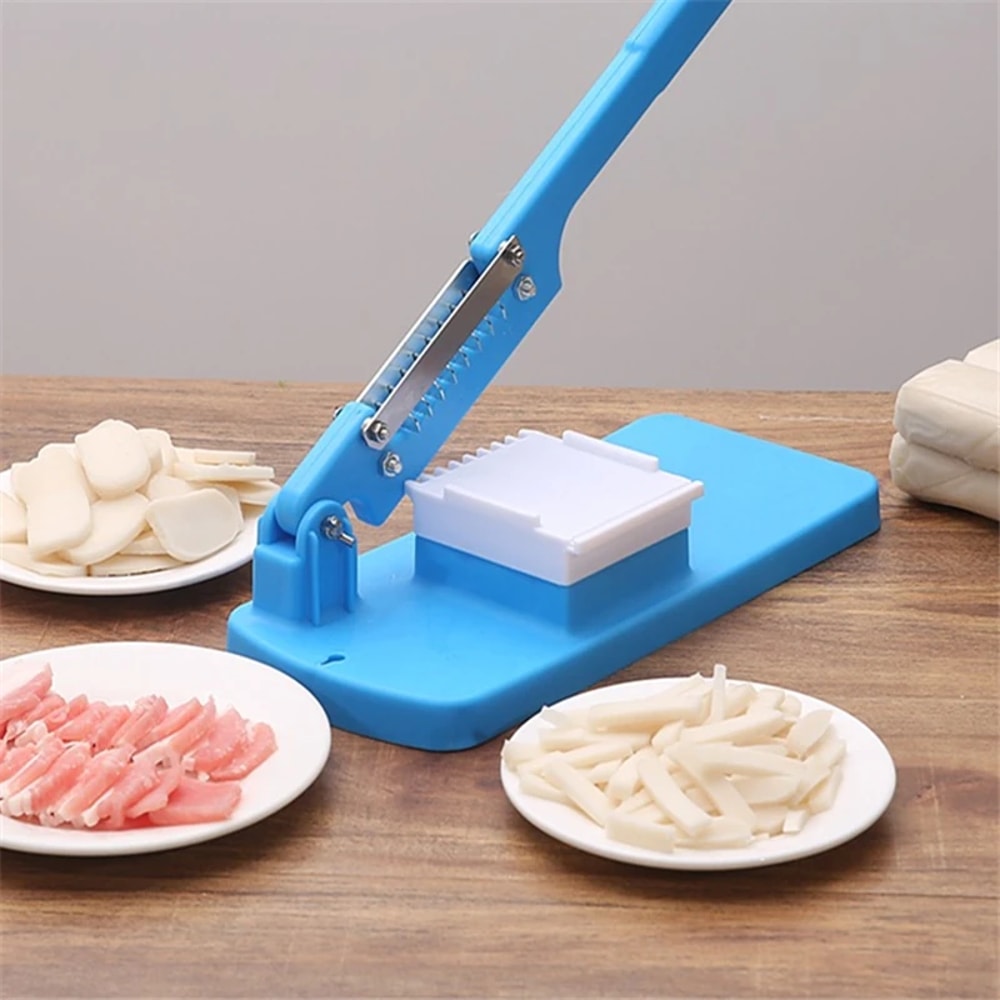 Frozen Meat Fat Beef Roll Cutting Machine Multi Functional Desktop Slicer For Manual 3