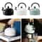 Electric Stainless Steel Tea Water Kettle, Whistling Tea Making, Flat-Bottomed Sounding Kettle