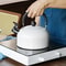 Electric Stainless Steel Tea Water Kettle, Whistling Tea Making, Flat-Bottomed Sounding Kettle