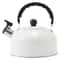 Electric Stainless Steel Tea Water Kettle, Whistling Tea Making, Flat-Bottomed Sounding Kettle