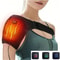 USB Electric Heating Shoulder Massage Heated Back Shoulder Brace Adjustable For Arm Muscle Relaxati 0