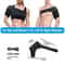 USB Electric Heating Shoulder Massage Heated Back Shoulder Brace Adjustable For Arm Muscle Relaxati 4