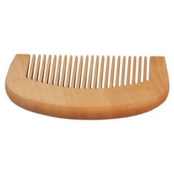 eco-friendly wooden comb for daily grooming, stylish anti-static hair engraving comb, engraved 9cm 5cm 1cm
