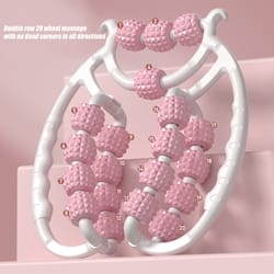 20 wheel cellulite massage, hard spiky massage ball, trigger point foam roller stick for arms