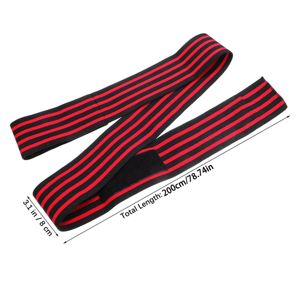 Knee Braces Professional Wrap Knee Pads Weight Lifting Squats Compression Straps Fitness Strength E 2