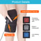 3gear Heated Knee Brace Electric Knee Heating Pad USB Support For Knee Joint Old Cold Leg Relief 3