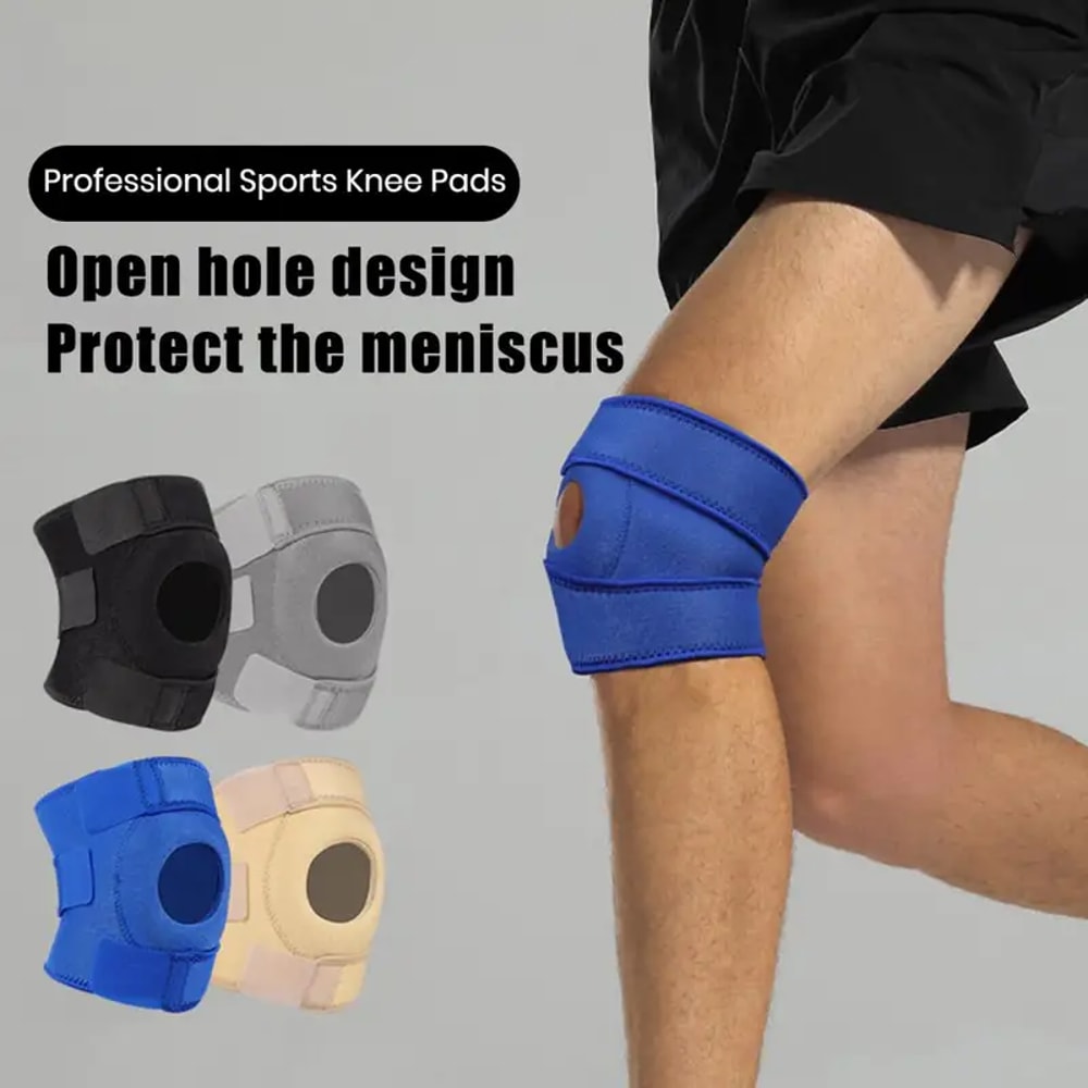 Sports Kneepad Guard Adjustable Breathable Knee Pad Joint Support MicroElastic Patella Protector 3