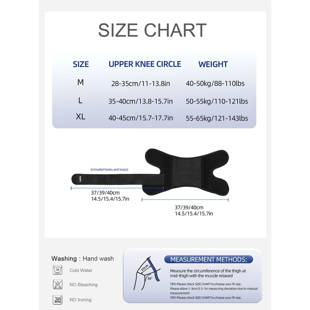 Lightweight Knee Support, Women Men Adjustable Breathable, Spring Stays for Basketball Running