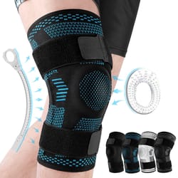 injury recovery knee pads, sports gel knee support, patella compression sleeve for meniscus tear