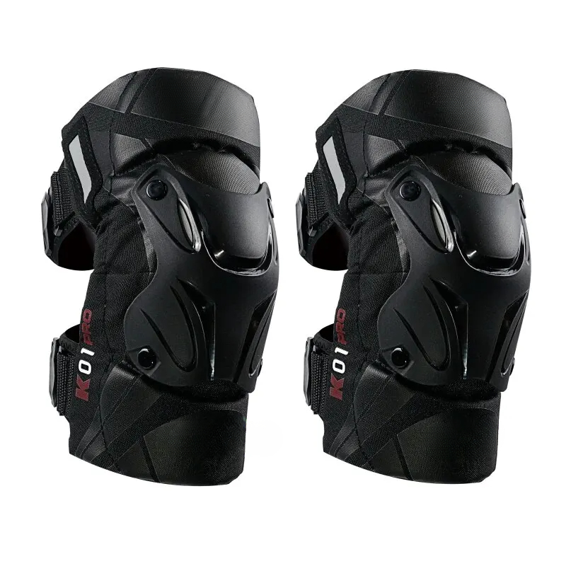 Adjustable Pro Guard Moto Shield Knee Guards CECertified Impact Protection Reflective Motocross Rac 9